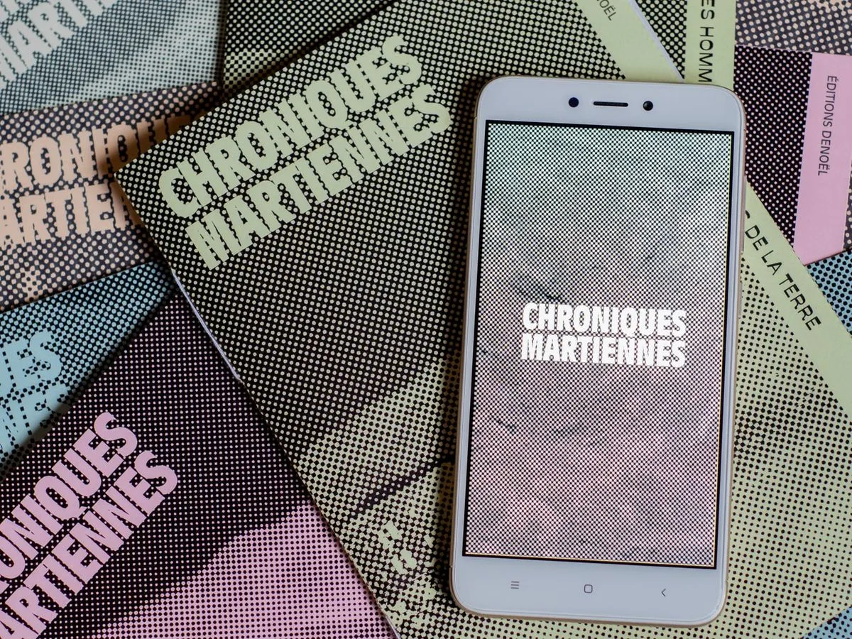 Chroniques Martiennes © Maëva Calmettes
